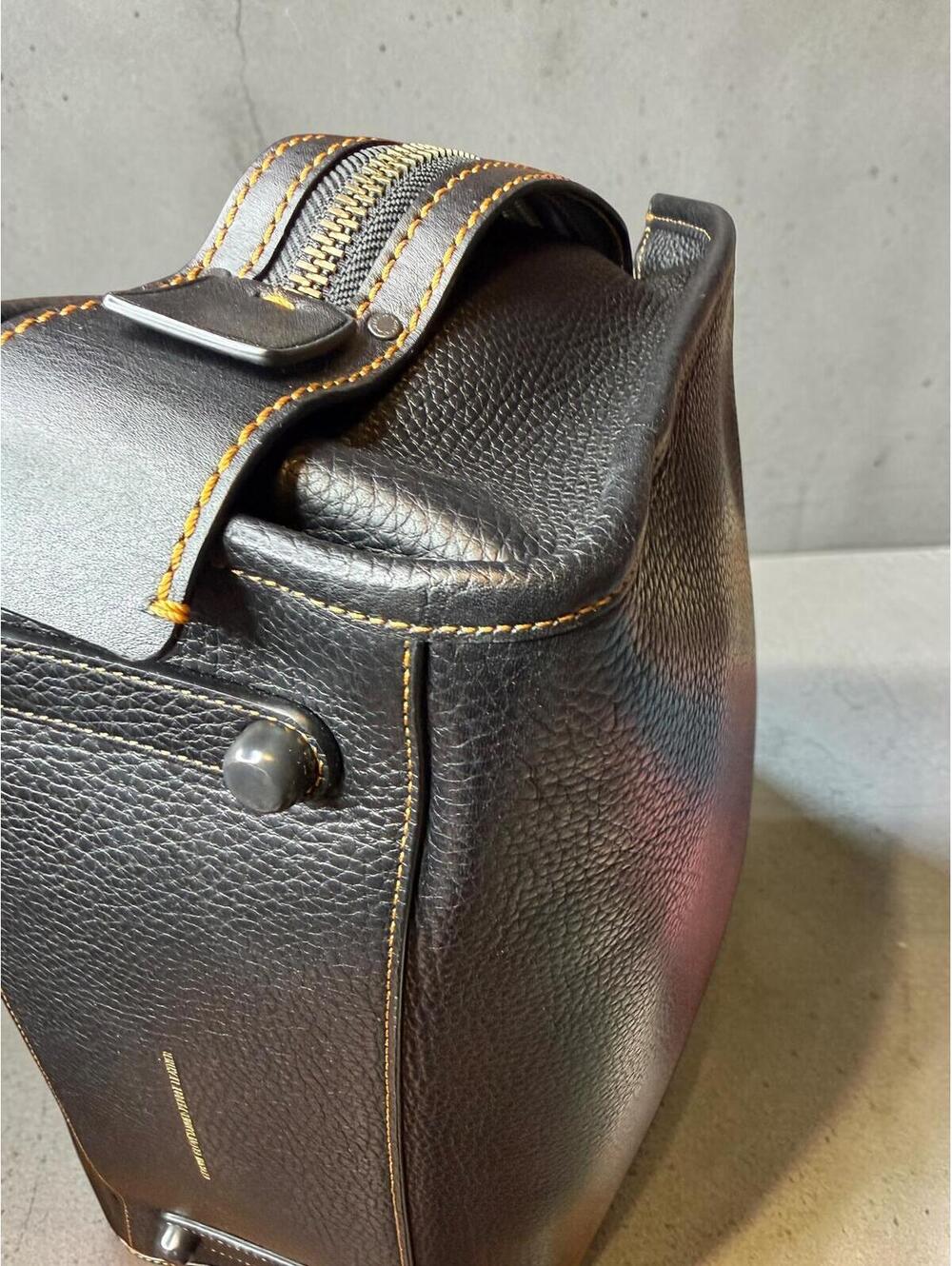 Coach Rogue 31 with Tea Rose Flowers, Glove-Tanned Leather Satchel Rare - Picture 8 of 15